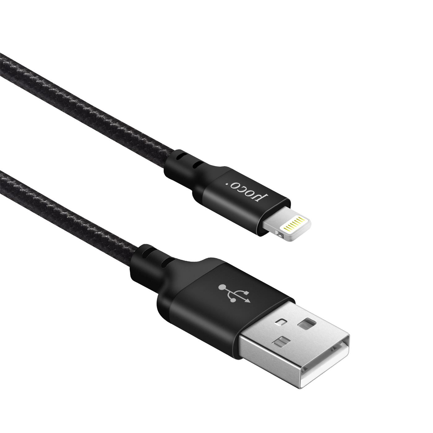 Ladekabel USB A auf Lightning/Micro USB/USB C – Nylon