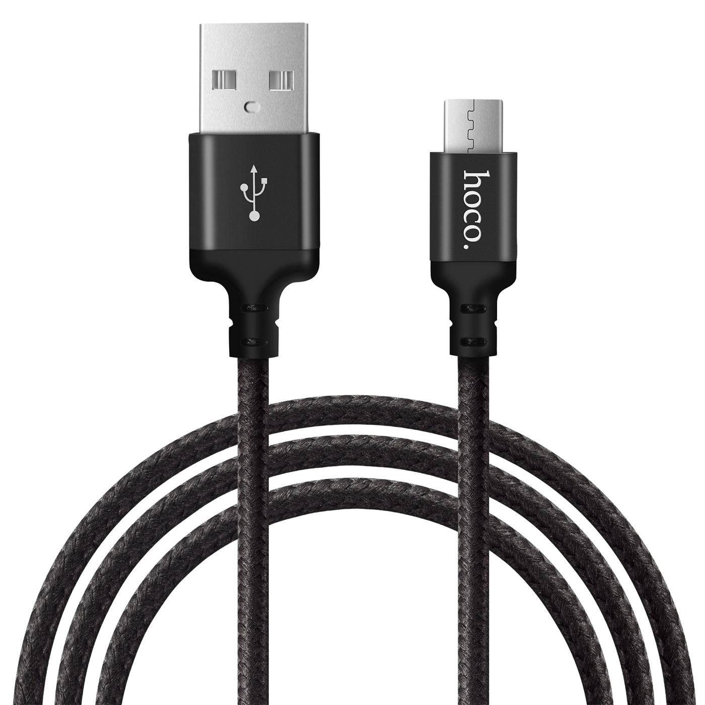Ladekabel USB A auf Lightning/Micro USB/USB C – Nylon