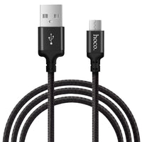 Ladekabel USB A auf Lightning/Micro USB/USB C – Nylon