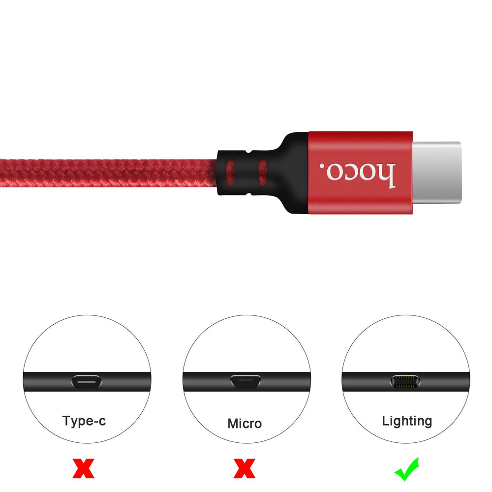 Hoco USB Kabel - X14 Type-C - 2M