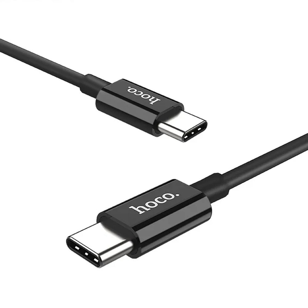 Hoco USB Kabel - X23 Typ C auf Typ C - Schwarz