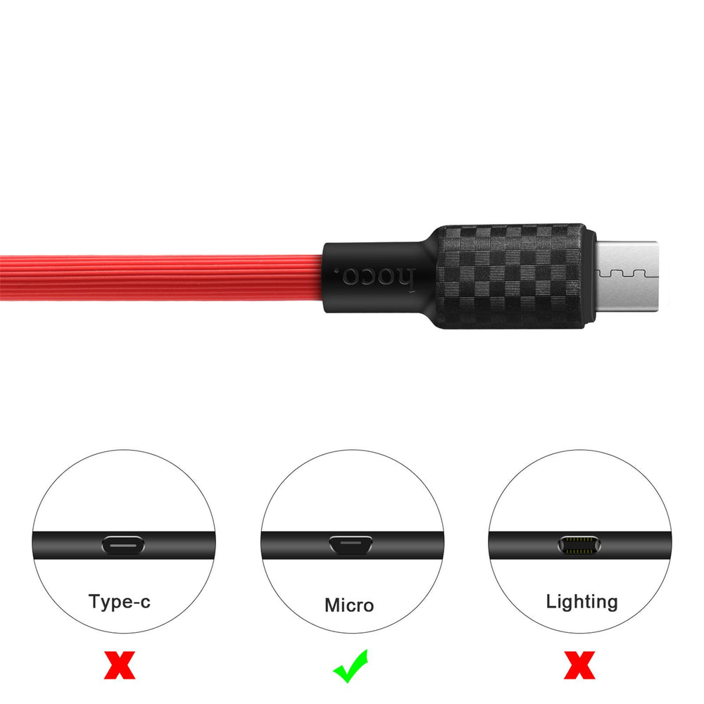 Hoco USB Kabel - X29 microUSB - 1M