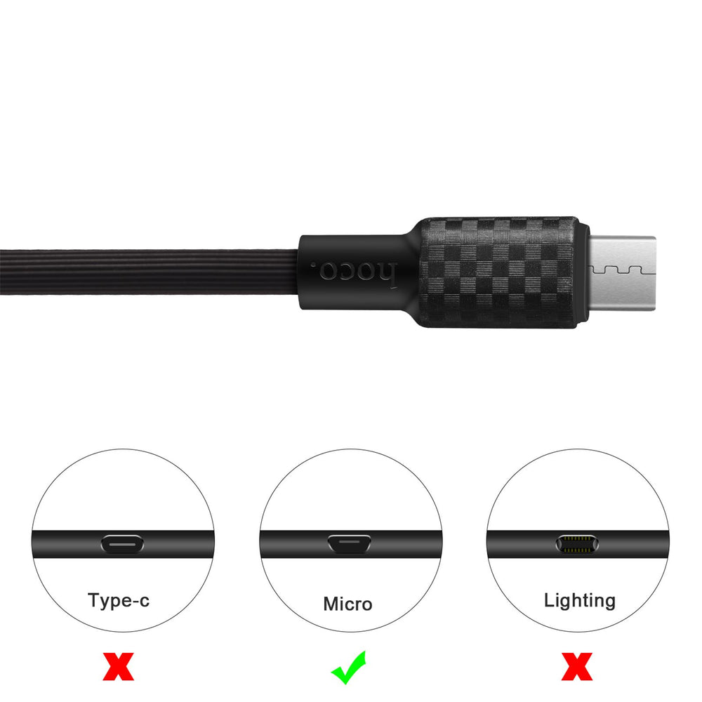 Hoco USB Kabel - X29 microUSB - 1M