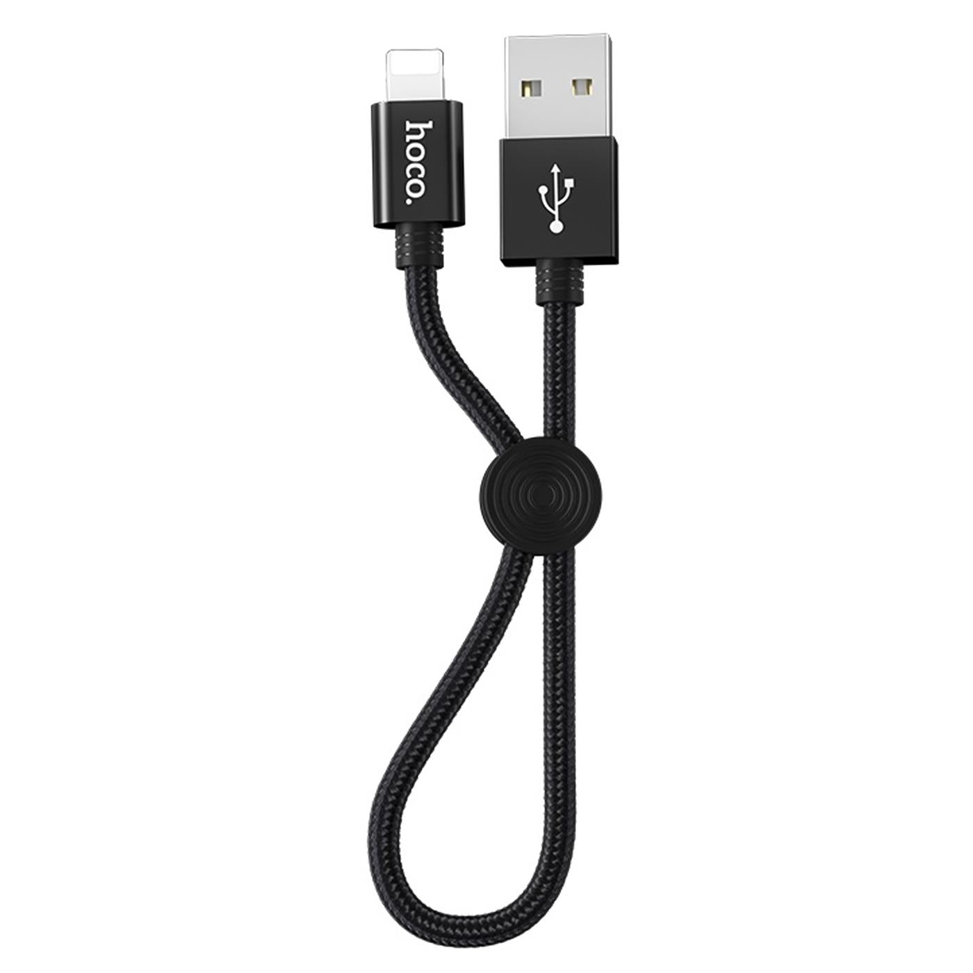 USB Ladekabel Kurz – Nylon Geflecht