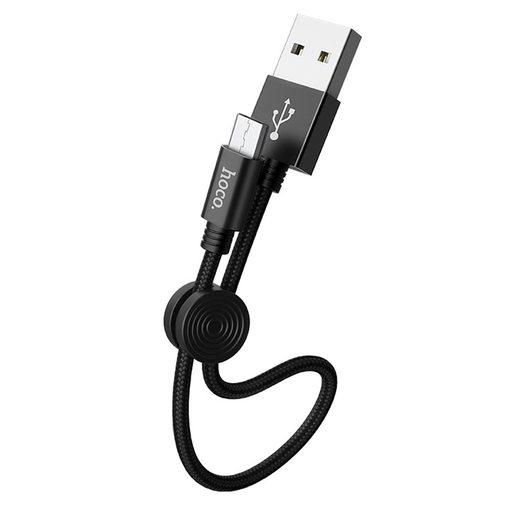Hoco Micro-USB Kabel, robustes und flexibles Design, ideal für tägliche Nutzung.