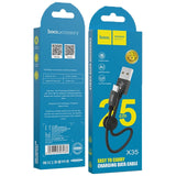 Hoco USB Kabel - X35 microUSB - Schwarz