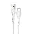 Hoco X37 USB-C zu USB-A Ladekabel, 1 Meter, strapazierfähiges Design.