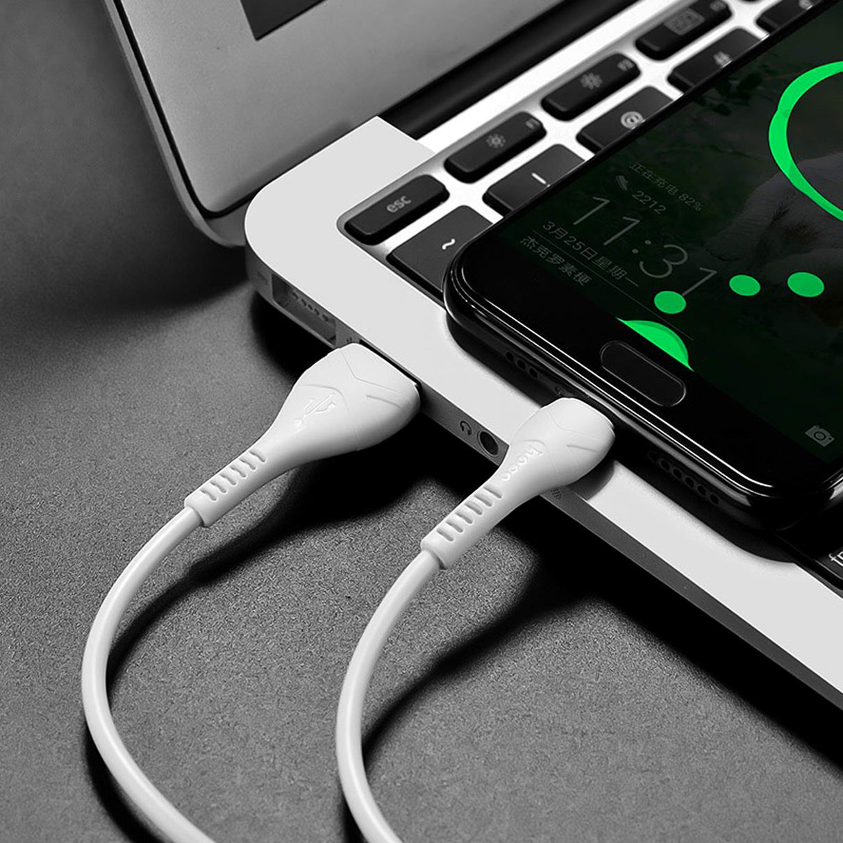 Hoco USB Kabel - X37 Type C - 1M - Weiss