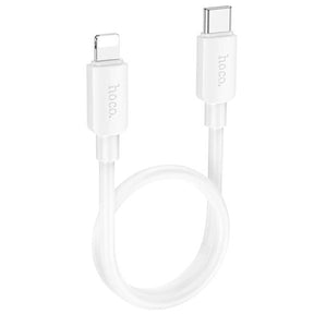 Hoco X96 USB-C zu Lightning Kabel, 1 Meter, strapazierfähiges Design für schnelles Laden.