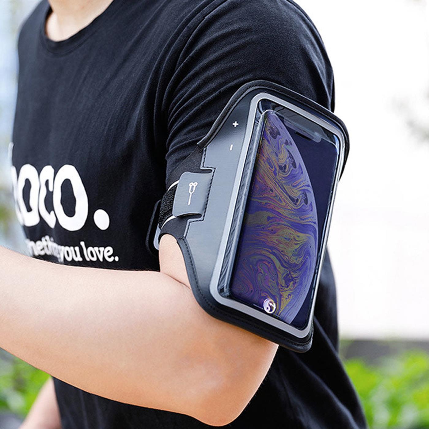 Smartphone Armband Sport – Hoco BAG01 bis 6,5 Zoll