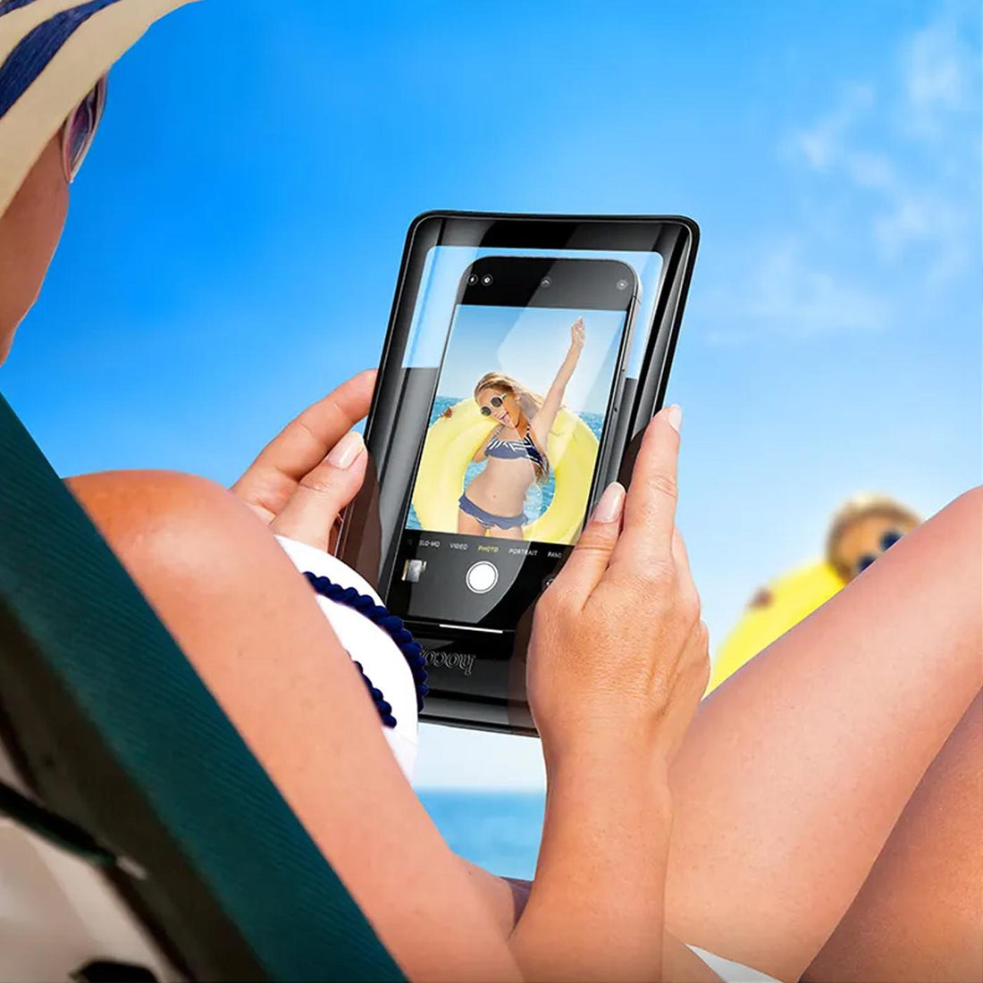 Volle Bedienbarkeit auch am Strand