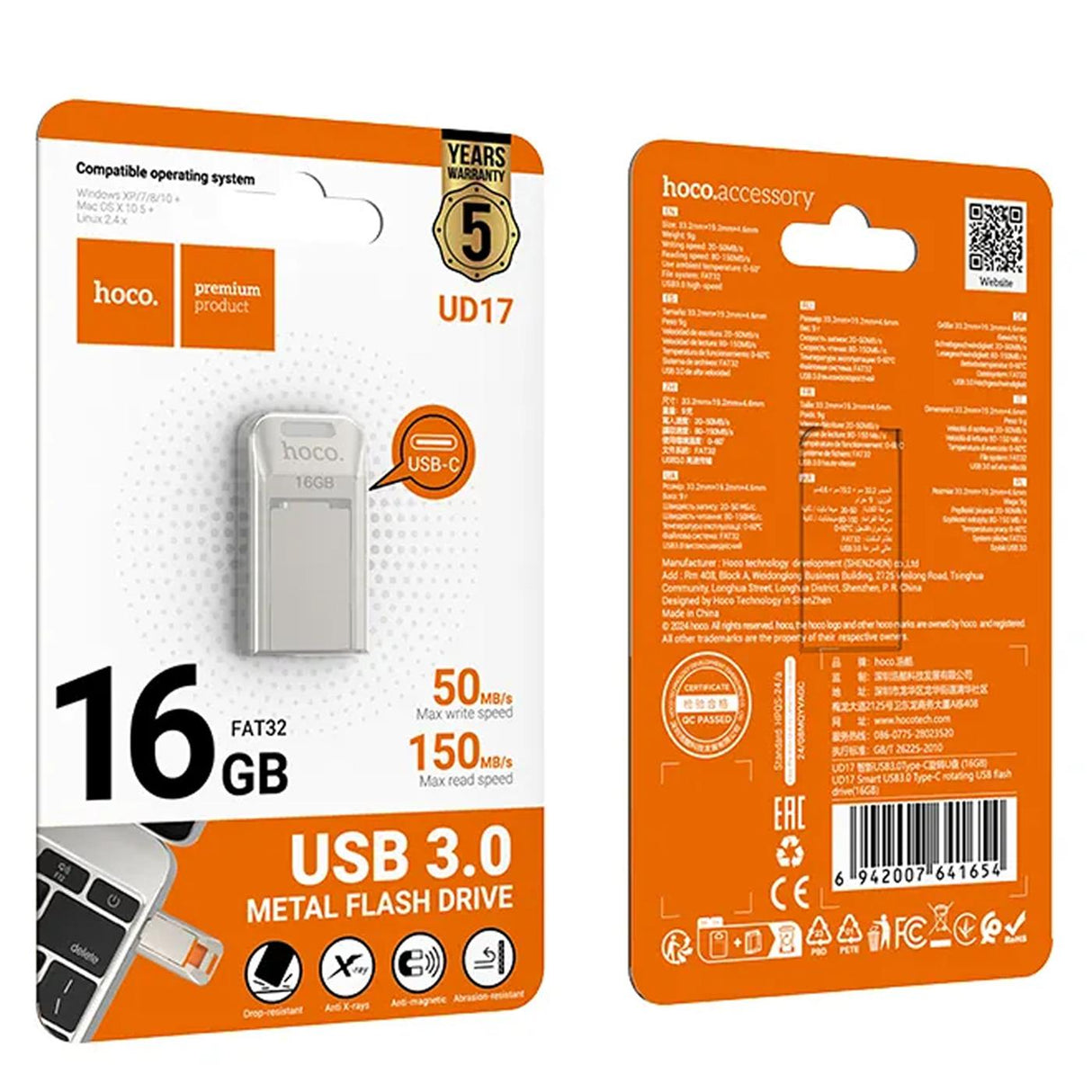 USB Stick USB 3.0 Metall – Flash Drive Speicher