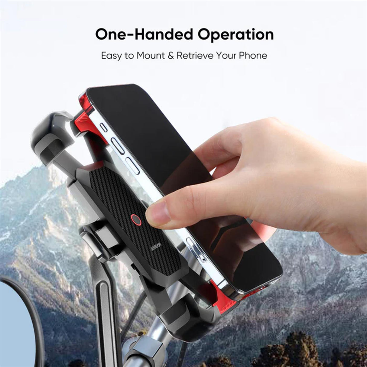 Motorrad Handyhalterung – Spiegelmontage 4.7-7 Zoll