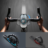 Fahrrad Halterung Lenker – 4-7 Zoll Silikon Fixierung