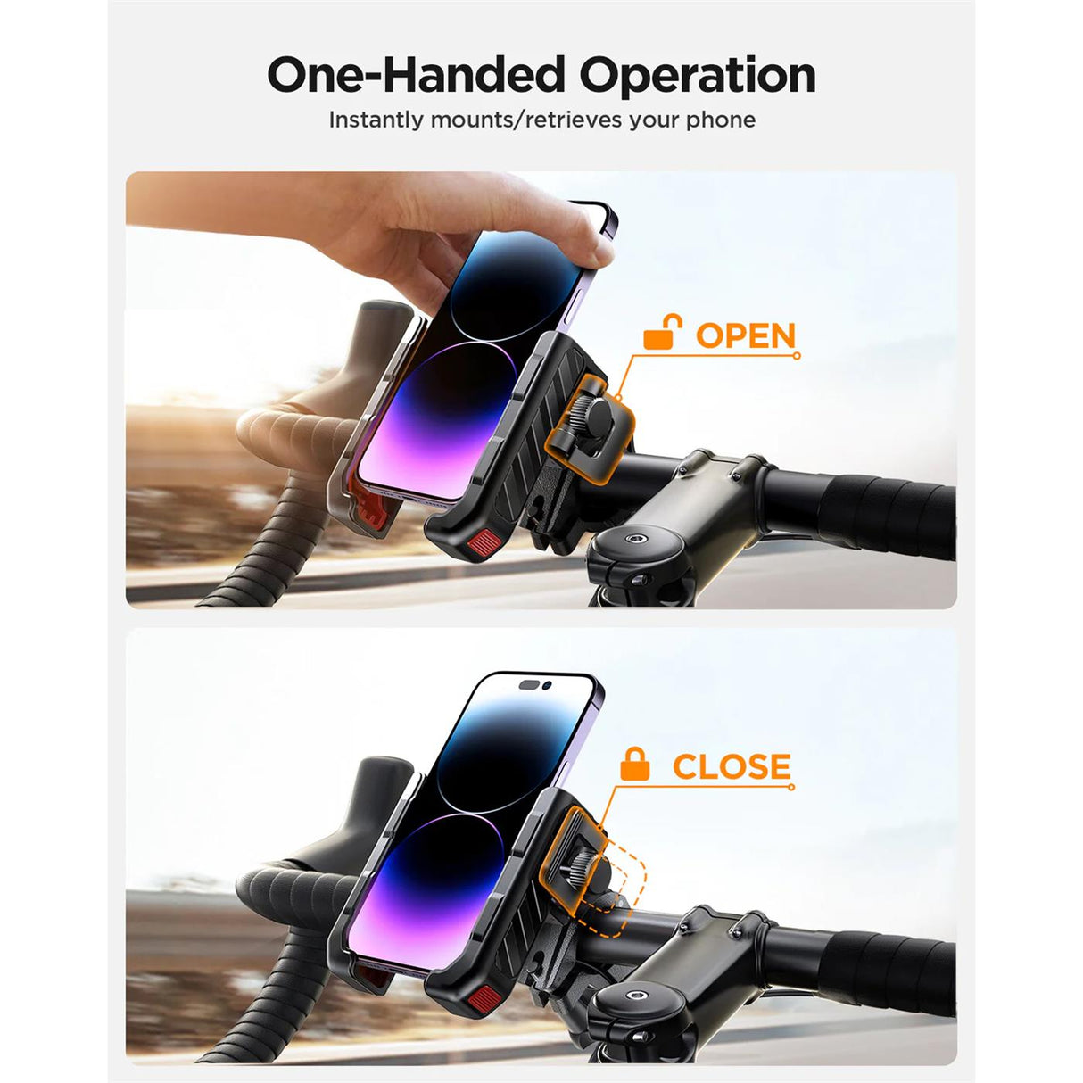 Fahrrad Halterung Lenker – 4,7-7 Zoll Smartphones