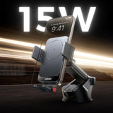 KFZ Halterung Wireless Charging – 15W Saugnapf