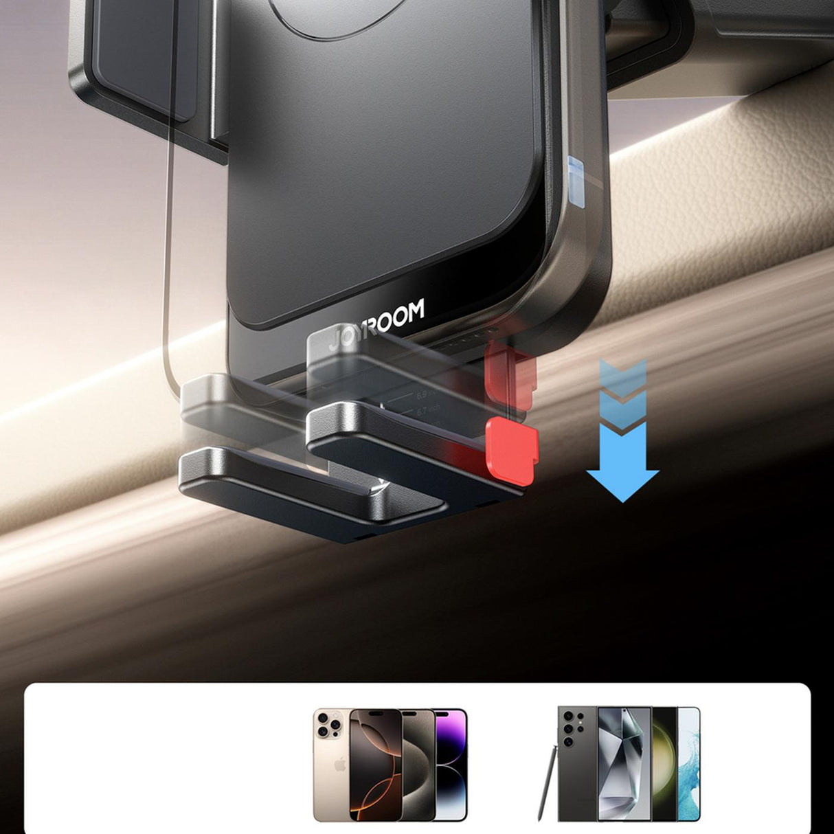 KFZ Halterung Wireless Charging – 15W Saugnapf