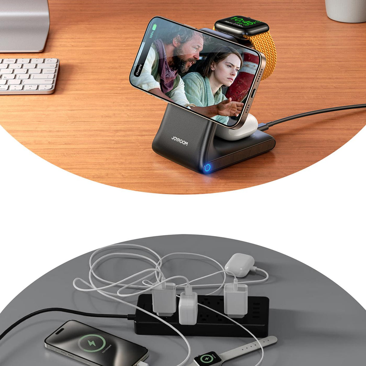 Ladestation 3in1 MagSafe – iPhone AirPods Watch