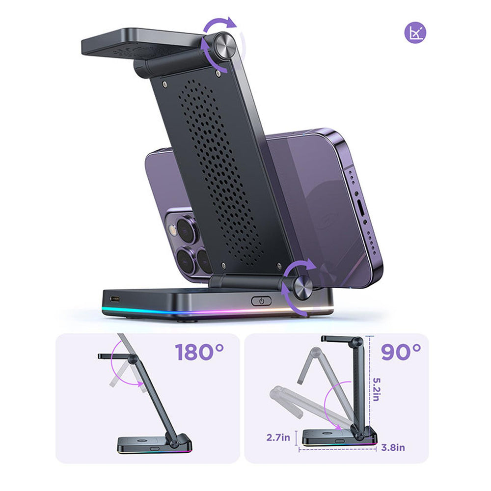 Ladestation 3in1 Joyroom JR-WQN01-SCHWARZ