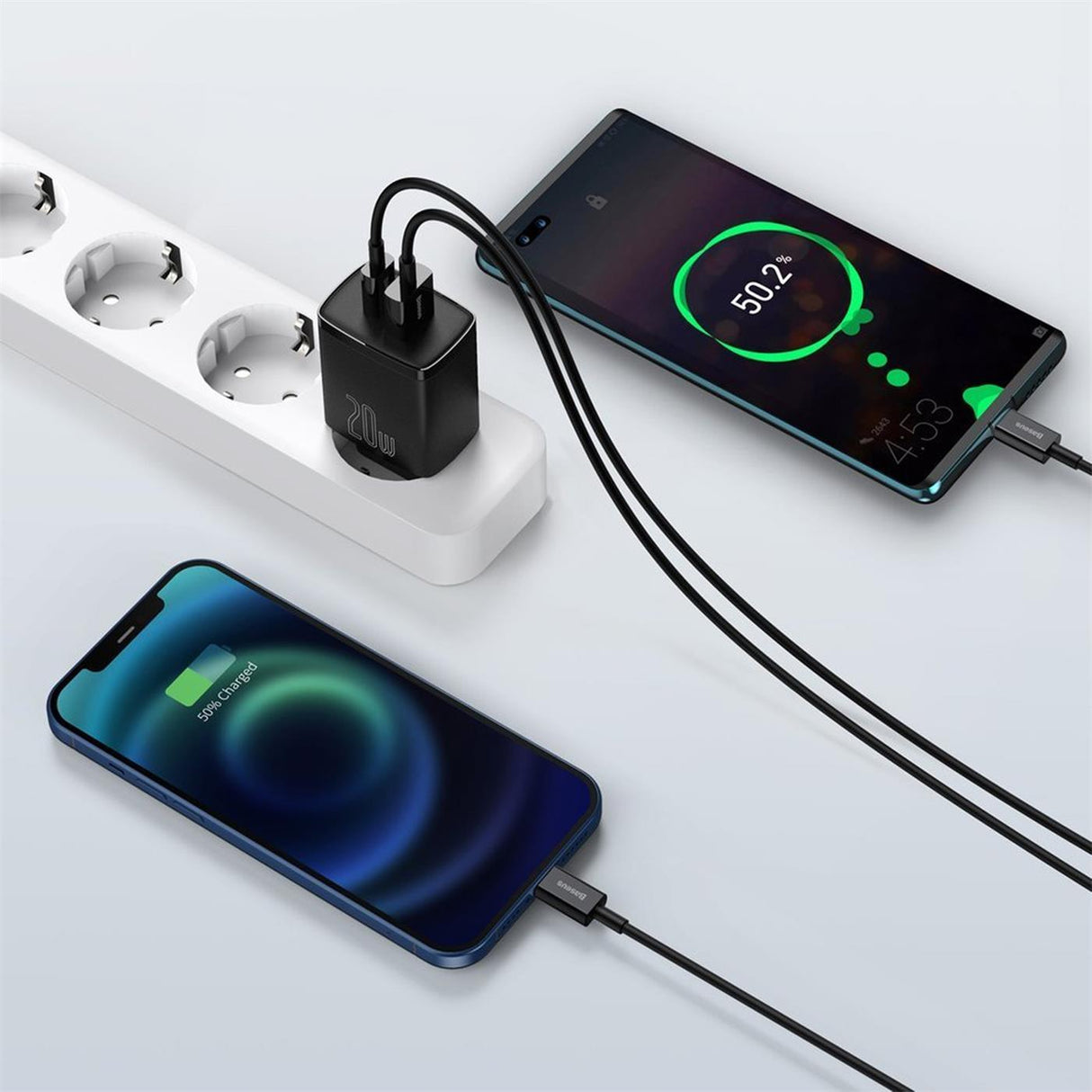 Netzladegerät 20W – USB-C PD & USB-A QC 3.0
