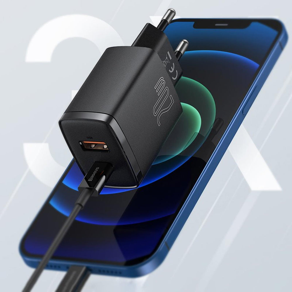 Netz-Ladegerät Baseus Compact - CCXJ-B01 - Schwarz