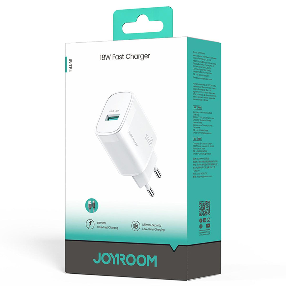Joyroom JR-TF4 USB-A Ladegerät 18W SOLO
