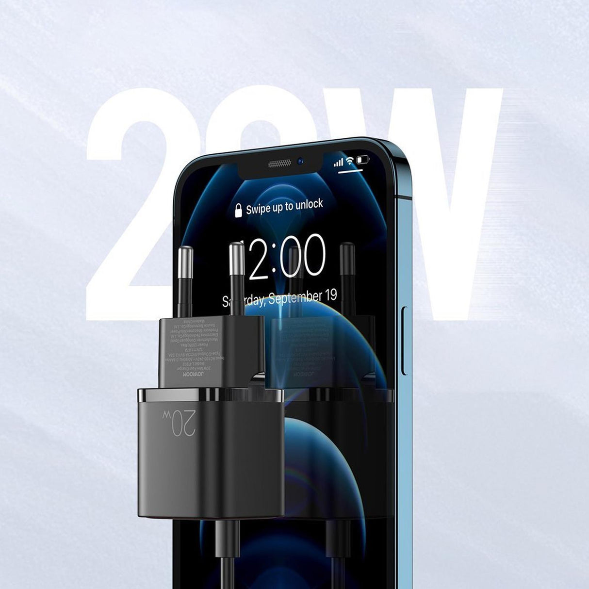 Netz-Ladegerät Joyroom - L-P202 - Schwarz
