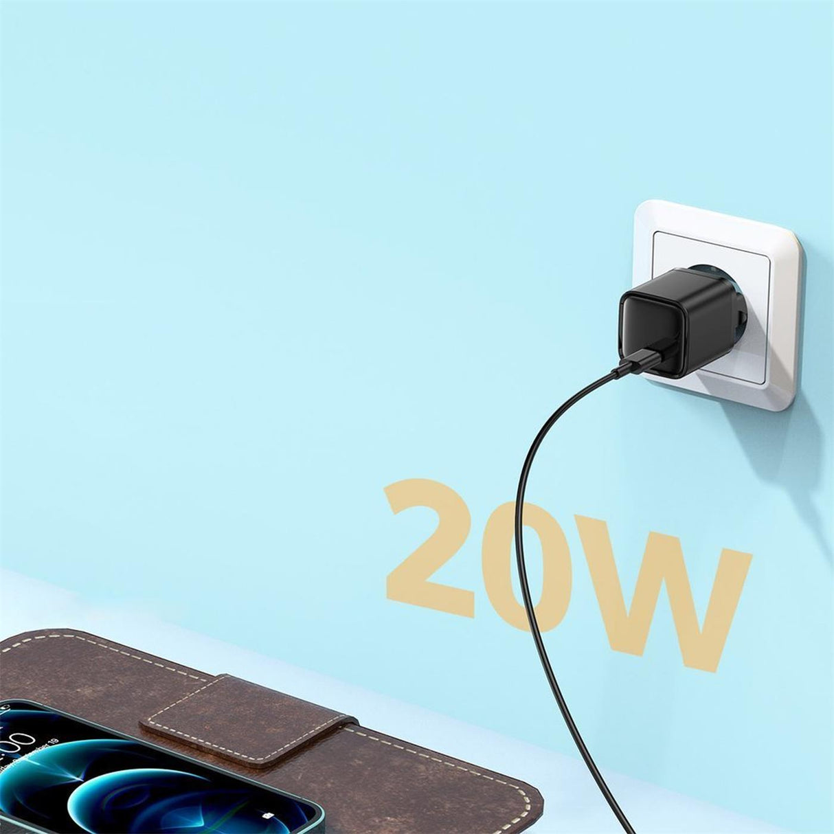 Netzladegerät 20W – USB-C PD & QC 3.0
