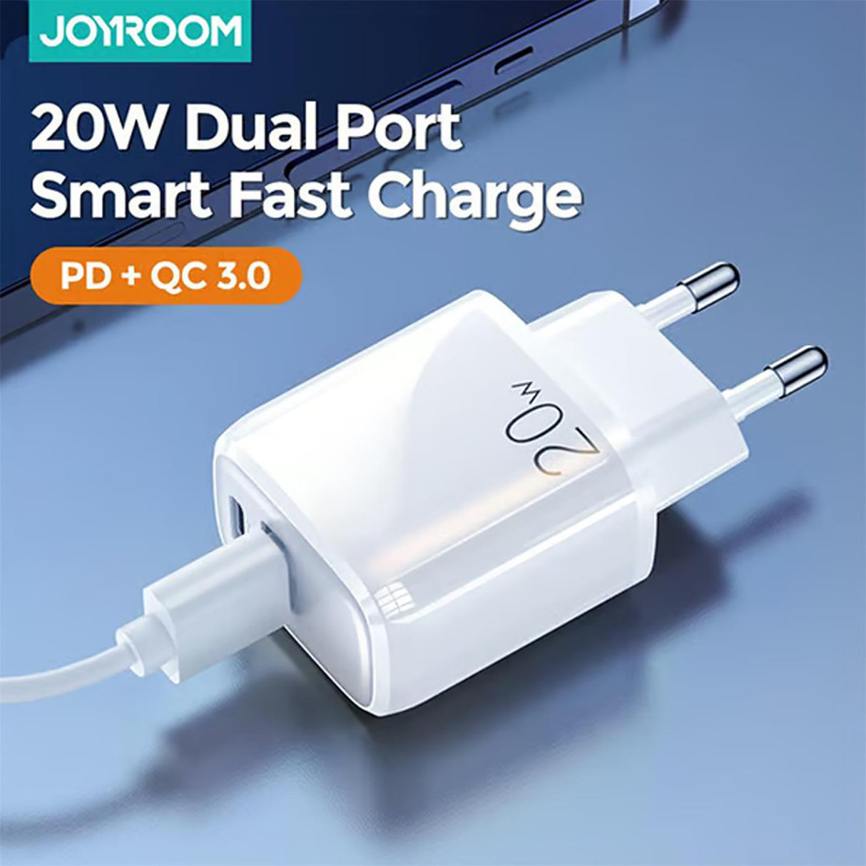 Netzladegerät 20W – USB-C PD & USB-A QC 3.0