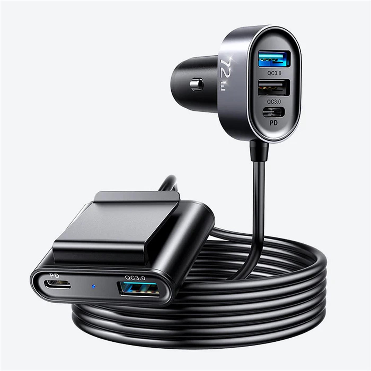 Kfz-Ladegerät Multi USB – 5 Ports Schnellladung