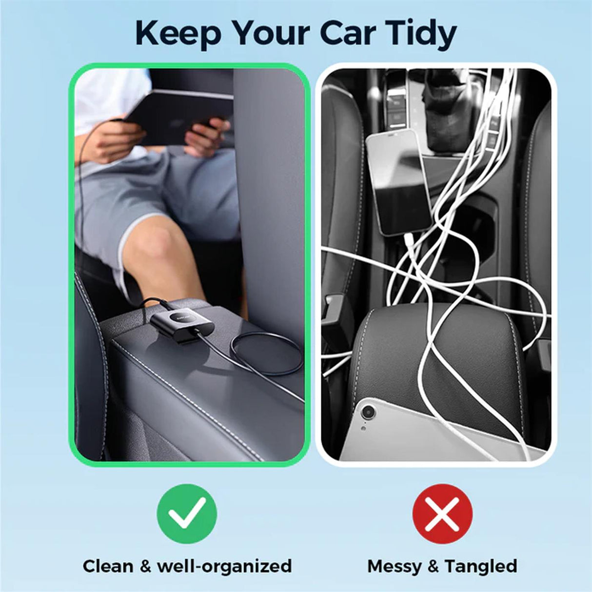 Kfz-Ladegerät Multi USB – 5 Ports Schnellladung