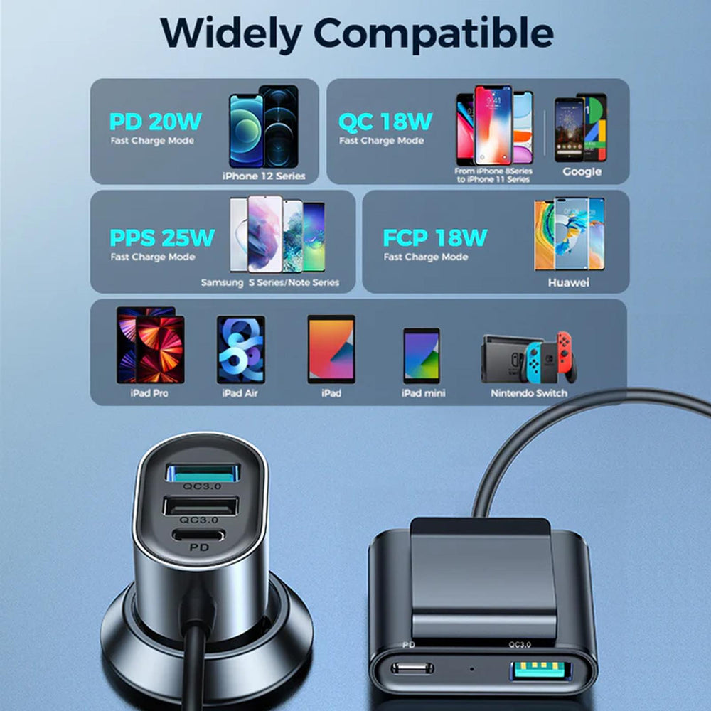 Joyroom Kfz-Ladegerät - JR-CL05 - Schwarz