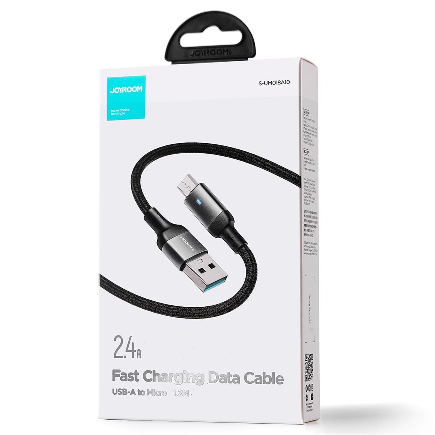 Ladekabel Schnellladung – Nylon Geflecht 1.2m