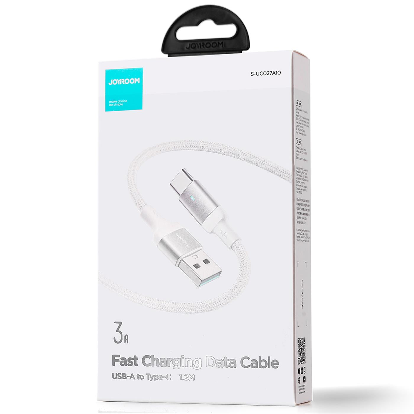 Ladekabel Schnellladung – Nylon Geflecht 1.2m