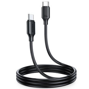 Joyroom 1m USB-C PVC Kabel, robust und langlebig für schnelles Laden.