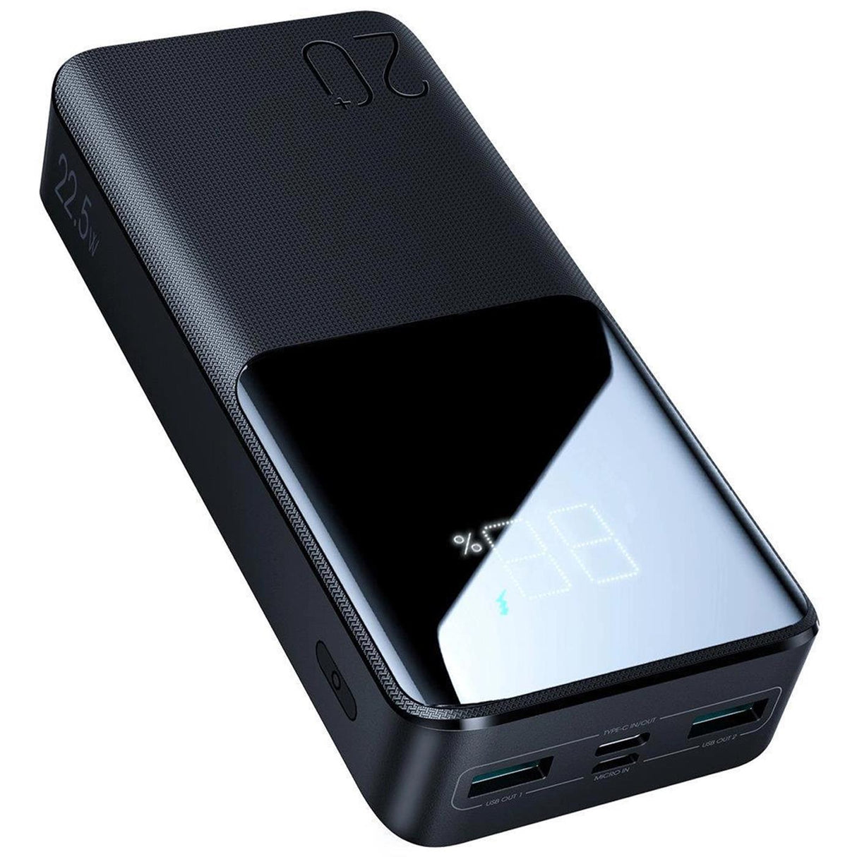 Power Bank Schnellladung – Digitalanzeige Multi-Port