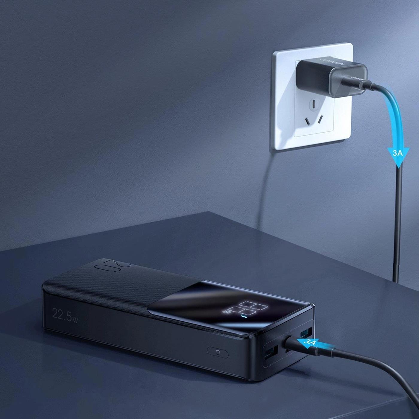 Power Bank Schnellladung – Digitalanzeige Multi-Port