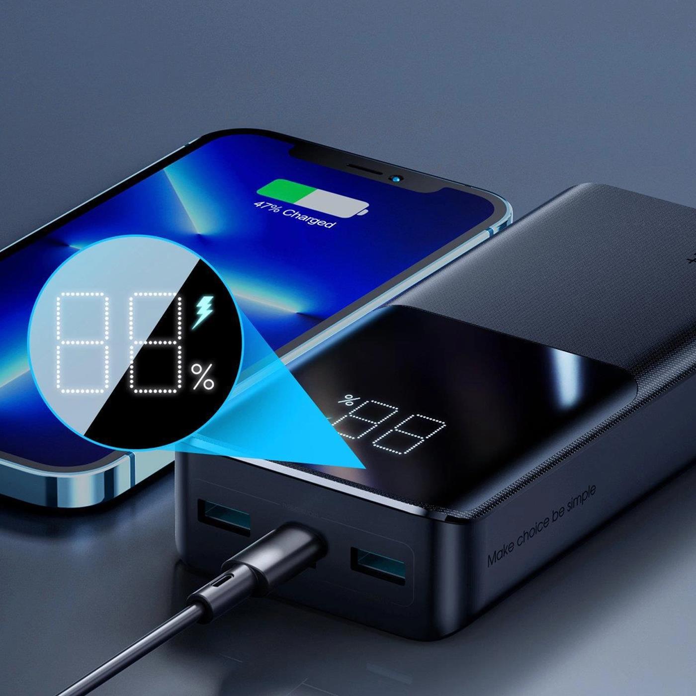 Power Bank Schnellladung – Digitalanzeige Multi-Port