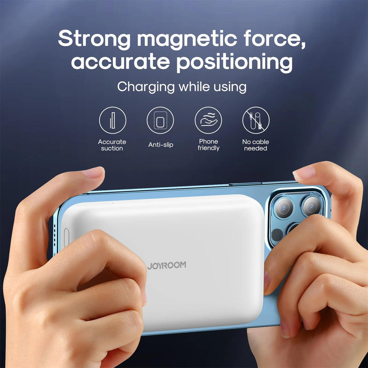 Power Bank MagSafe 10000 mAh – Kabellos & USB