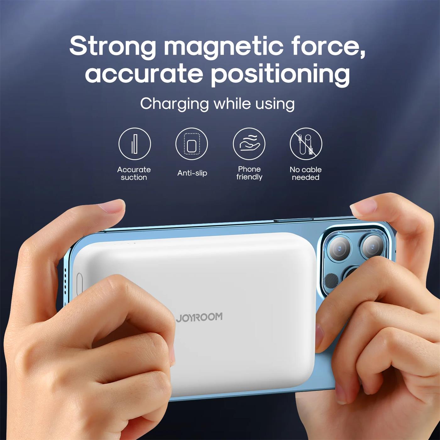 Power Bank MagSafe 10000 mAh – Kabellos & USB