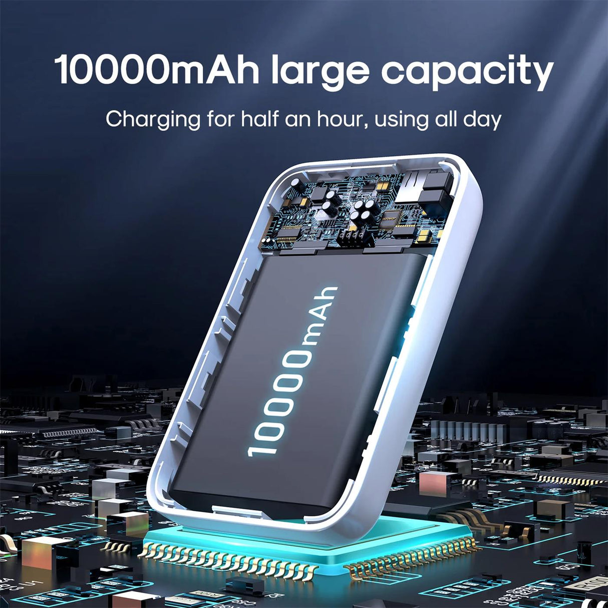 Power Bank MagSafe 10000 mAh – Kabellos & USB