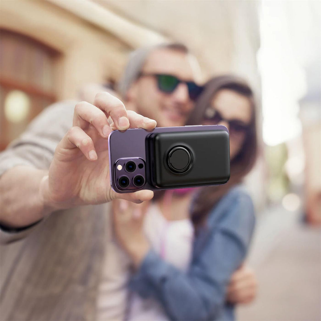 Sicherer Griff beim Fotografieren