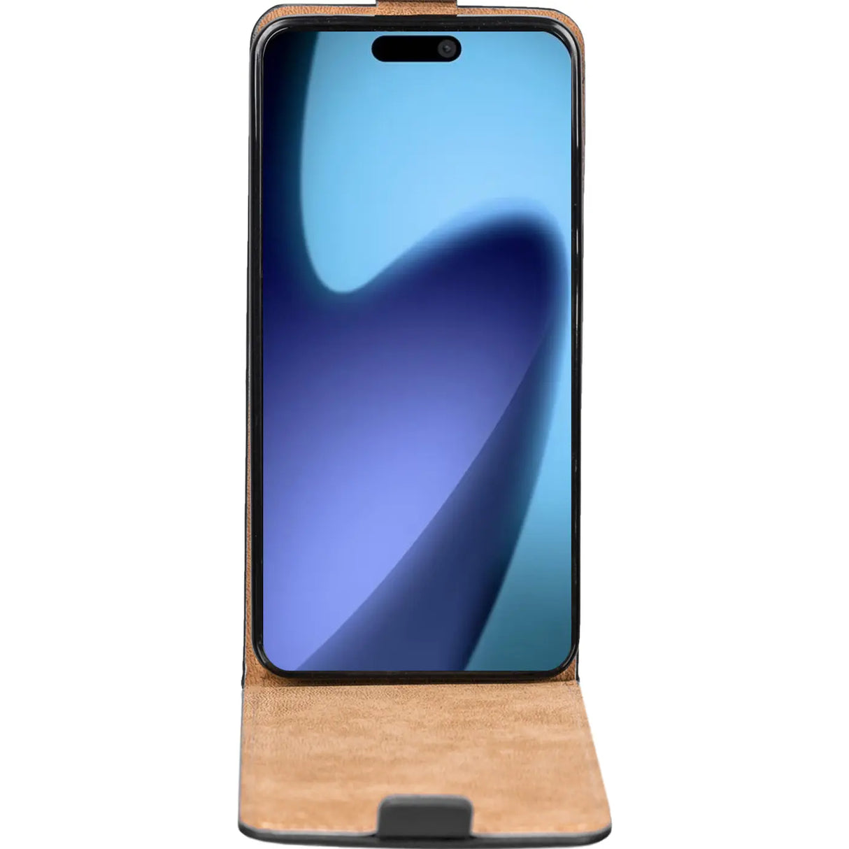 iPhone 17 Pro Max Flip Klapphülle in Schwarz mit Kartenfächern