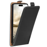 iPhone 17 Flip Klapphülle in Schwarz mit Kartenfächern