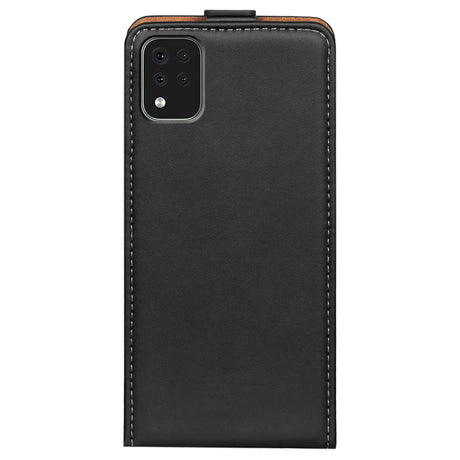 LG K42 Flip Klapphülle in Schwarz mit Kartenfächern
