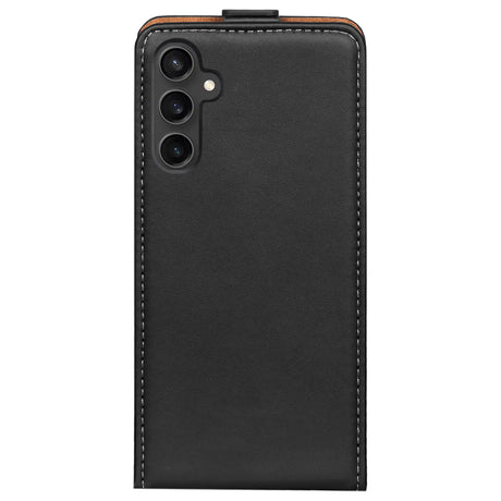 Samsung Galaxy A05s Flip Klapphülle in Schwarz mit Kartenfächern
