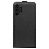Samsung Galaxy A13 4G Flip Klapphülle in Schwarz mit Kartenfächern