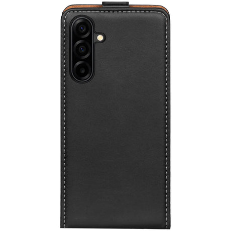 Samsung Galaxy A17 5G Flip Klapphülle in Schwarz mit Kartenfächern