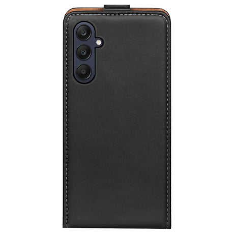 Samsung Galaxy A25 5G Flip Klapphülle in Schwarz mit Kartenfächern