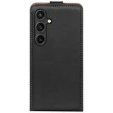 Samsung Galaxy A26 5G Flip Klapphülle in Schwarz mit Kartenfächern